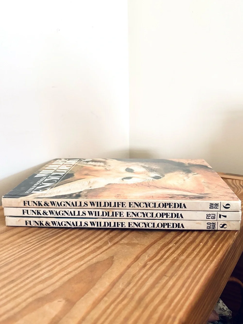 VTG 1974 Funk & Wagnalls Wildlife Encyclopedia: Volumes 6, 7, 8